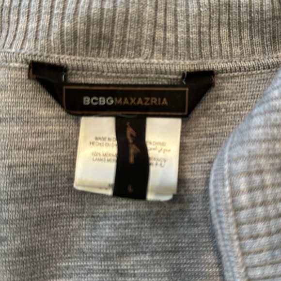BCBG MAXAZRIA Grey Cardigan - Picture 4 of 4